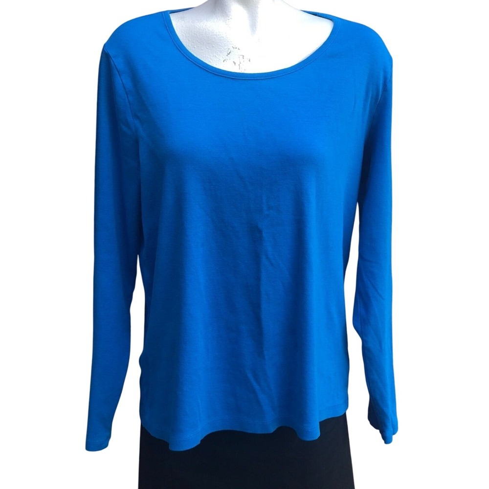 White Stag long sleeve blue top‎